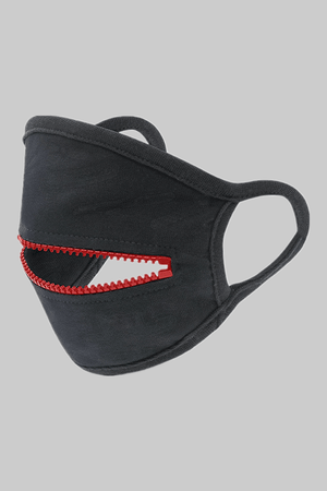 Fashion Casual Zipper Design Face Protection