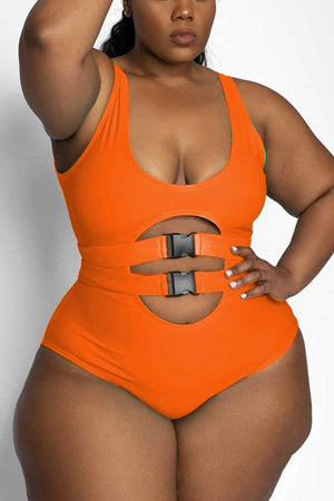 Fashion Sexy Belt Plus Size Swimwear