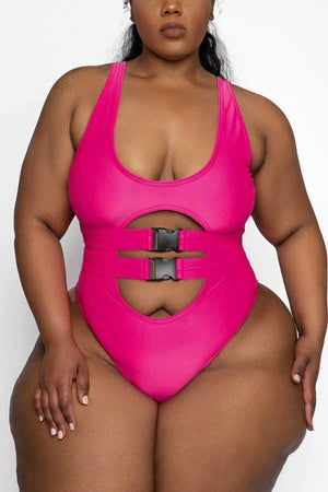 Fashion Sexy Belt Plus Size Swimwear