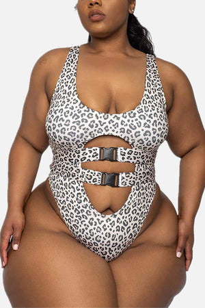Fashion Sexy Belt Plus Size Swimwear