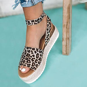 Espadrilles Ankle Strap Wedge Sandals