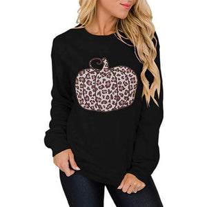 Leopard Pumpkin Long Sleeve