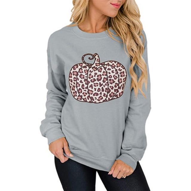 Leopard Pumpkin Long Sleeve