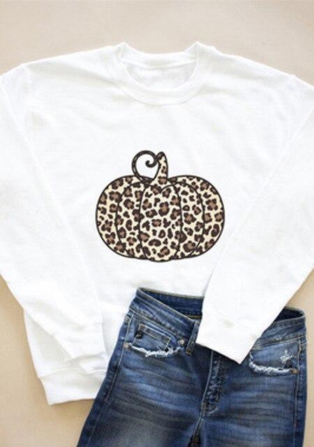 Leopard Pumpkin Long Sleeve